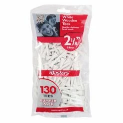 Masters 2 1/8″ Wooden Golf Tees (130 Pack)